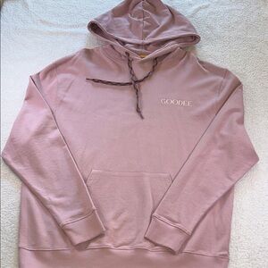 GOODE X KOTN DustyPink Hoodie Unisex NWOT